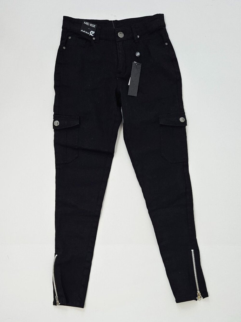 DEREK And HEART Mid Rice Cargo Jean